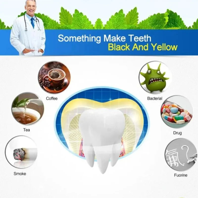 Gegemoon 9D Teeth Whitening Strips | Professional Teeth Whitening Kit | Enamel Safe Whitening Strips | Deep Stain Removal | Mint Flavor | 7 Pairs